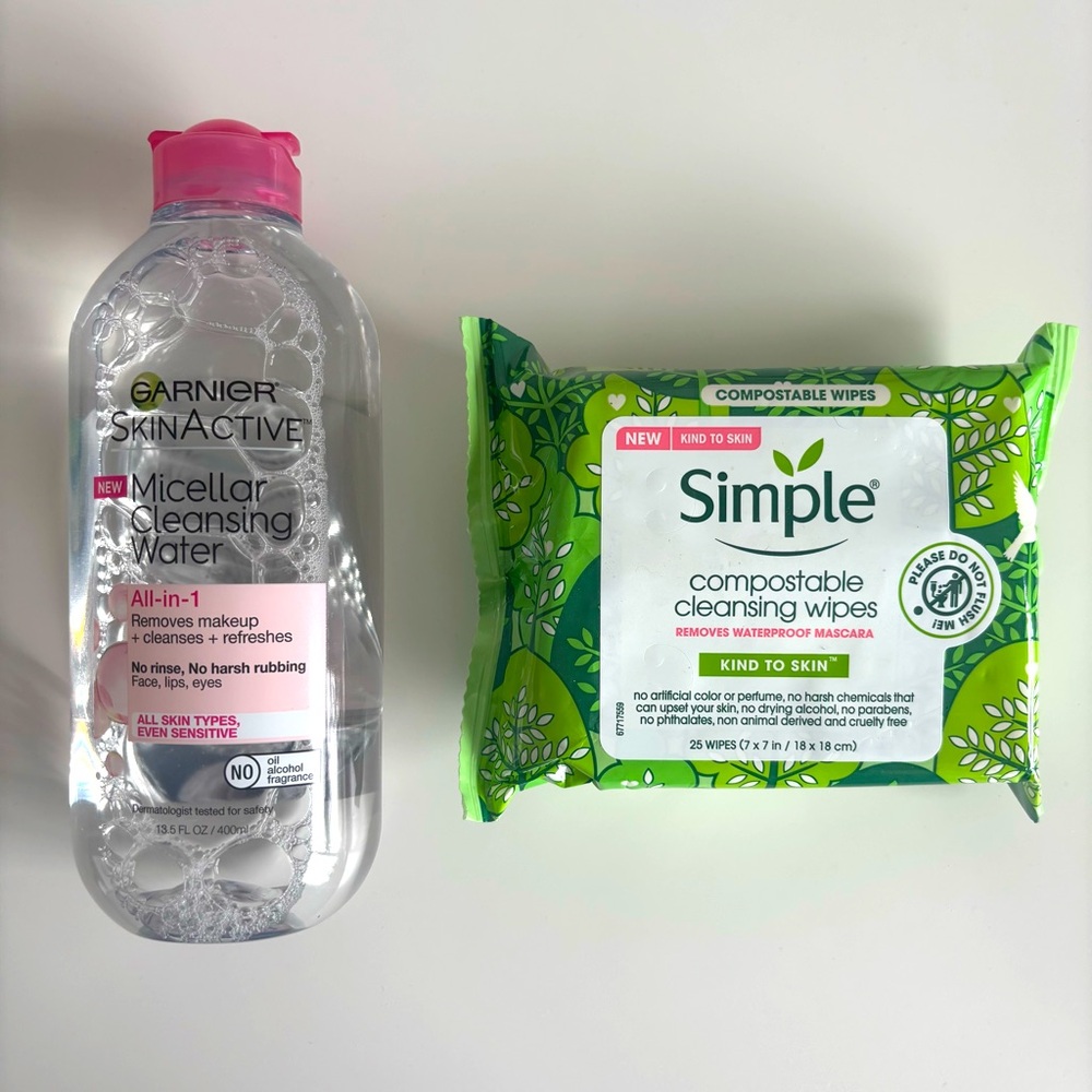 Garnier & Simple Cleansing Skincare Bundle